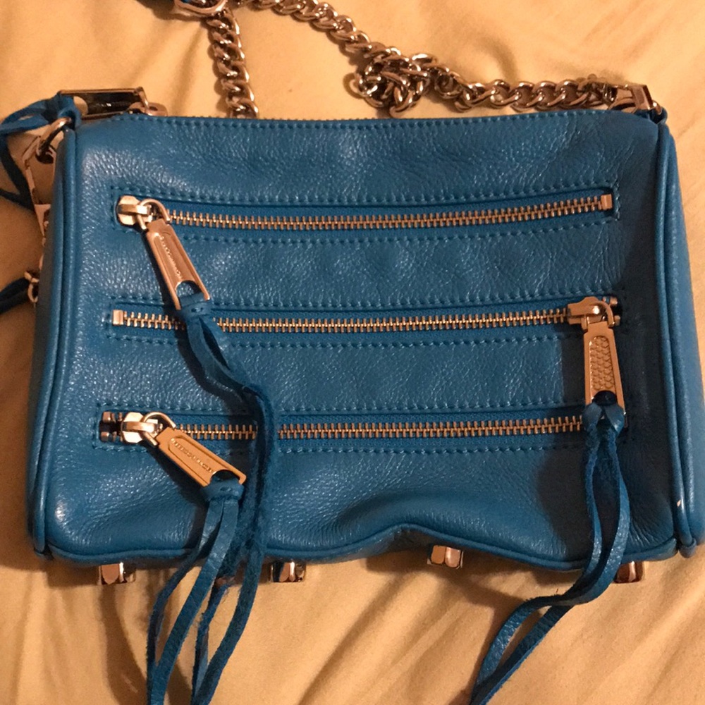 Rebecca Minkoff crossbody 3 zippers